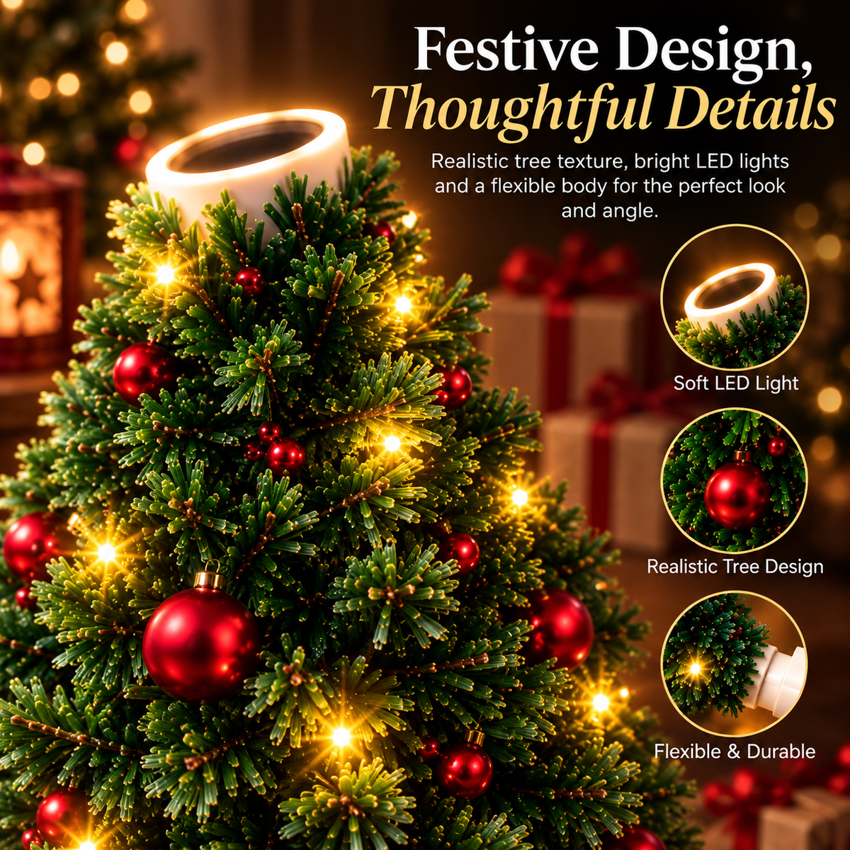 Jolly Gleam™ Christmas Projector