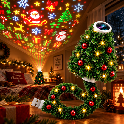 Jolly Gleam™ Christmas Projector